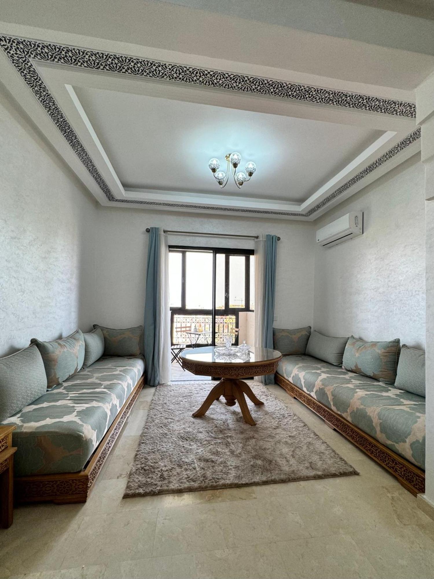 Appartement Malak - Residence Avec Piscine, Wifi, Gardien H24 Marrakesh Exterior photo