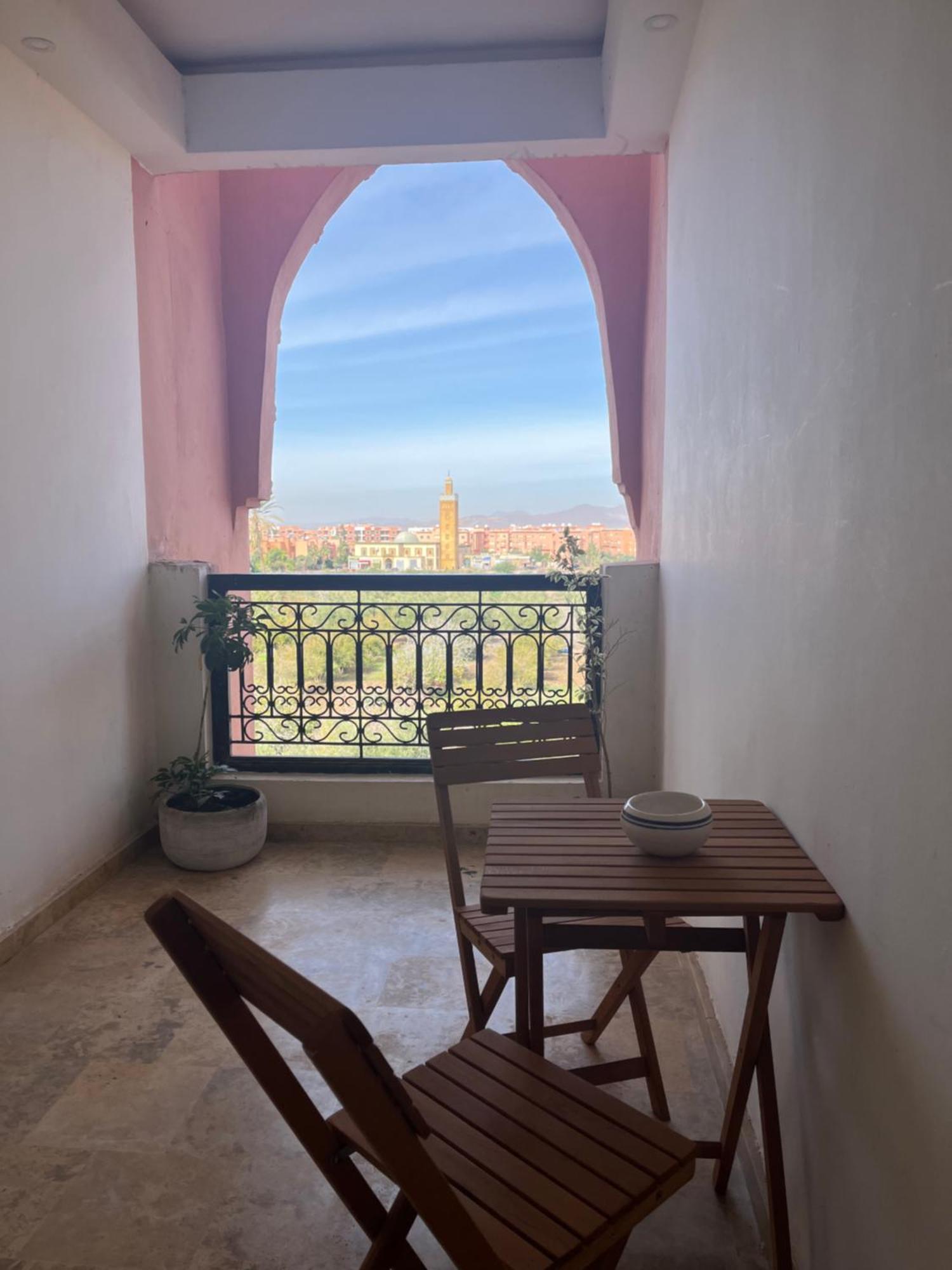 Appartement Malak - Residence Avec Piscine, Wifi, Gardien H24 Marrakesh Exterior photo
